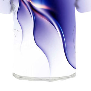 T-shirts homme personnalisés avec impression 3D par sublimation, design personnalisé, t-shirts imprimés en 3D à vendre par HI - Product Image 4