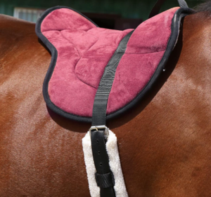 Équipement d'entraînement équestre en gros : Selle sans sellette en polaire douce pour chevaux |   Tapis d'équitation antidérapant - Product Image 5