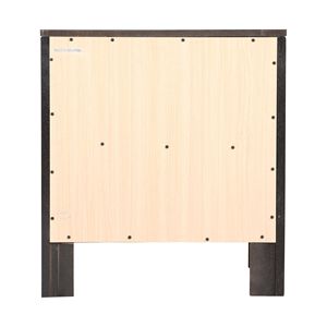 Chic <b>Black</b> Elegantly Designed <b>Bedside</b> <b>Table</b> Stylish Nightstand - Product Image 3