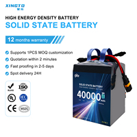 Batterie Li-ion solide LiNiMnCoO2 au silicium-carbone NMC 3,7 V 6S 12S 14S 18S 24S 28S 40000 mAh à longue autonomie pour drone UAV