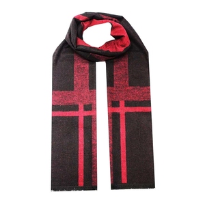 Factory Manufacture Men's Long Wool Scarf Striped Reversible Custom Design & Color Warm Winter Daily Use Neck Scarfs For College - Product Image 4