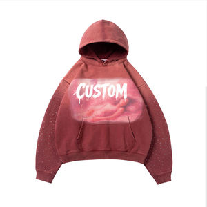 Sudadera con Capucha OEM de Algodón Grueso, Sudadera de Forro Polar, Proveedor de Marcas de Ropa Urbana de Invierno de EE. UU. al por Mayor - Product Image 1