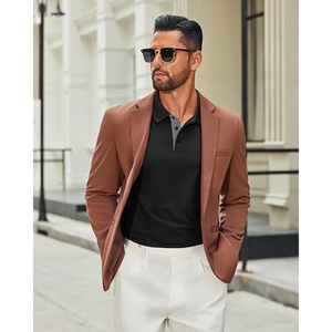 Polo de Manga Larga para Hombre – Camiseta de Golf Clásica de Algodón con Cuello para Uso Diario, Casual y de Negocios - Product Image 4