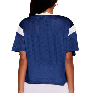 Camisetas Modernas para Mujer, Jersey de Fútbol Americano Personalizado, Cuello en V, Estilo Urbano, Ropa Deportiva de Alto Rendimiento, Marca Privada OEM - Product Image 2