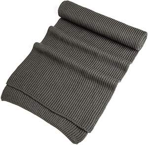 Bufanda de punto unisex ajustada - Elegante y suave bufanda de invierno - Prenda para el cuello profesional de punto acanalado con logotipo personalizado - Product Image 5