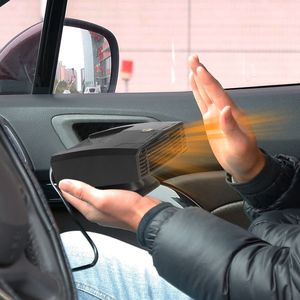 Ventilateur de chauffage automobile portable 2-en-1, ventilateur de refroidissement automobile 360 degrés, dégivreur et désembueur de pare-brise 360 degrés, chauffage au gaz - Product Image 6