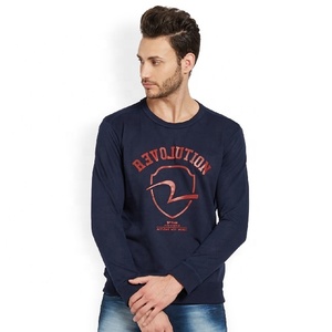 Full Sleeve Custom Logo Slim Regular <b>T</b>-<b>Shirts</b> Sports <b>Muscle</b> <b>Fit</b> Silk Screen Printed Quick Dry 100% Cotton Mens Tshirt - Product Image 5