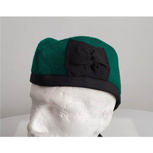 Gorro Glengarry Verde Escocés de Lana, Gorro Tradicional Escocés Liso, Venta al por Mayor 2026 - Product Image 5
