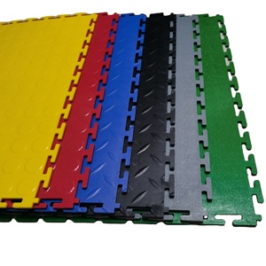 Suelo Vinílico de PVC Antideslizante de Alta Resistencia para Interiores, Diseño Minimalista para Taller, en Azul, Verde, Rojo, Amarillo, Gris, Negro - Product Image 1