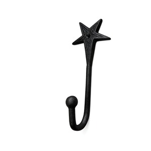 <b>Wall</b> Decor Coat <b>Hook</b> Cast Brass Luxury <b>Wall</b> <b>Hook</b> Black Nickel Home Decoration Accessories Decorative Metal <b>Hooks</b> Cheap Price - Product Image 2