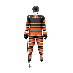 Ice Hockey Uniform Custom Team Jersey And Hockey Pants Premium Breathable <b>Athletic</b> Sportswear Designed For Professional Matches - Product Image 5