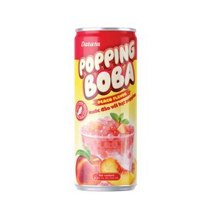 <b>Soft</b> <b>Drinks</b> Brand 330ML Canned & Bottle Popping Boba Vietnam Fruit PeachPuree Flavored 100% Juice ISO Certified - Product Image 5