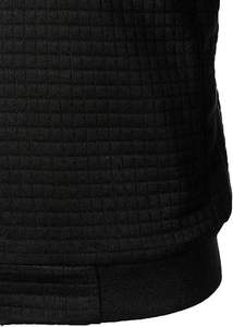 Chaqueta Bomber Casual Varsity para Hombre CREW, 100% Lana, Ligera, Abrigo de Invierno, Cuello Alto, Cierre de Cremallera, Bordada, Servicio OEM, con Calefacción - Product Image 3