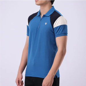 บริการ OEM เสื้อโปโลผู้ชายผ้าฝ้ายคุณภาพสูงสั่งทำพิเศษ ดีไซน์ใหม่ สีพื้น แขนสั้น เสื้อกอล์ฟผ้าฝ้ายสำหรับขาย - Product Image 3