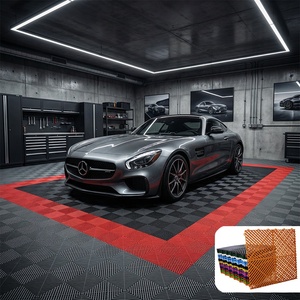 <span class=keywords><strong>Carreaux</strong></span> de sol de garage modulaires à emboîtement Revêtement de sol en <span class=keywords><strong>vinyle</strong></span> plastique pour garages <span class=keywords><strong>Carreaux</strong></span> de garage à emboîtement faciles à installer - Product Image 1