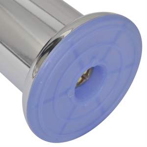 ชุดขาโซฟาทรงกระบอกมาตรฐานเหล็กโครเมียม 4 ชิ้นสำหรับเฟอร์นิเจอร์ - Product Image 2