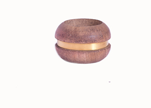 Anillos de Servilleta de Madera Redondos con Diseño Tradicional, Duraderos, de 4.5 cm, Decoración para Mesa de Boda - Product Image 6