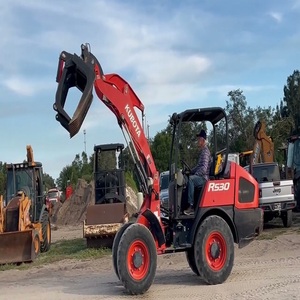 Commercial Kubota R530 Wheel Loader With Strong Diesel Engine Hydrostatic Transmission And Heavy Duty Loader System - Product Image 4