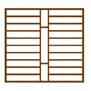 Panneau décoratif de clôture en aluminium architectural avec alliage de la série 6000 en provenance du Vietnam - Product Image 3