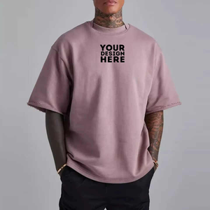 Camiseta de la Mejor Calidad Hecha en Pakistán, Servicio OEM, Camiseta Lavada al Ácido, Cuello Redondo, Manga Corta, Camisetas para Hombre - Product Image 1