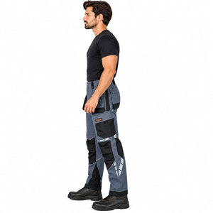 Premium Quality Cotton FR Welding Pants Flame Resistant Heavy Duty Firefighting <b>Work</b> Safety <b>Trousers</b> Plus Size 500-1000C - Product Image 4