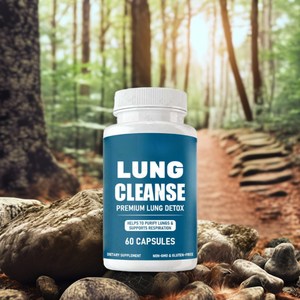 Cápsulas de desintoxicación y limpieza pulmonar para adultos con ingredientes a base de plantas que facilitan la respiración, la claridad de las vías respiratorias y el bienestar diario - Product Image 5