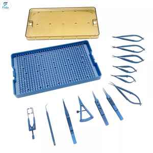 Kit de Instrumentos Quirúrgicos Oftálmicos para Glaucoma FIDA International, Manual, Acero Inoxidable, Autoclavable, Certificado ISO13485, 1 Año de Garantía - Product Image 1