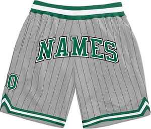 Shorts de basketball décontractés pour hommes, de haute qualité, avec logo brodé, 100% polyester satiné, séchage rapide, respirant, taille haute élastique - Product Image 4