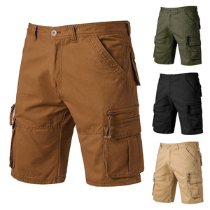 2026 OEM Factory Price <b>Men</b> Custom <b>Pattern</b> Style With Single Buttons <b>Short</b> Casual <b>Men</b> Cargo <b>Shorts</b> - Product Image 3