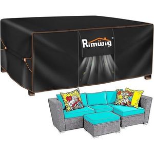 Coperture per Set di Mobili da Giardino Resistenti e Impermeabili, Coperture Invernali per Mobili Sezionali Rettangolari per Divertimento all'Aperto Tutto l'Anno - Product Image 3