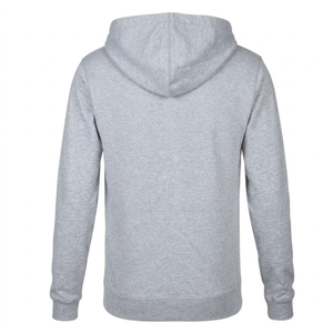 Sweat à capuche zippé bleu roi pour homme – Sweat-shirt en molleton uni, veste décontractée à capuche - Product Image 4