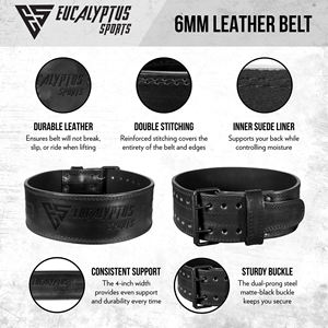 Ceinture de musculation réglable en PU de qualité supérieure avec protection avancée, logo personnalisé et soutien dorsal pour les entraînements en salle de sport - Product Image 3