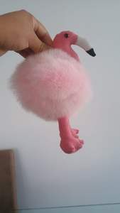 Llavero de Alpaca al por Mayor, Peluche de Flamenco, Lindo y Suave, Fabricante de Juguetes de Peluche para Niños, Personalizado - Product Image 2