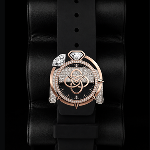 Reloj de Diamantes Moissanite con Logotipo Personalizado para Hombre, Reloj de Pulsera de Lujo con Incrustaciones Completas de Piedras VVS - Product Image 4