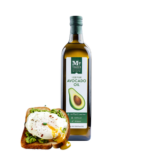 Aceite de Aguacate 100% Prensado en Frío de Alta Calidad con Certificación HACCP y GMP, Punto de Humo 260°C, Envase en Botella de Vidrio Premium - Disponible a Granel - Product Image 1