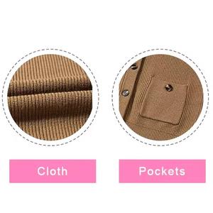Pulls cardigan pour femmes Premium Spahi Enterprises, hiver, boutons sur le devant, 100% coton, vintage, grande taille, confortables - Product Image 6