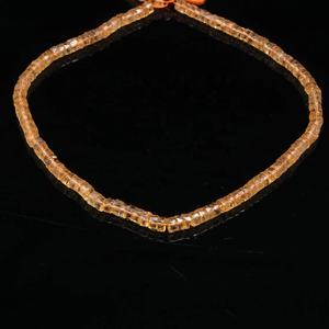 100% Natural citrino facetado Heishi Briolette neumático y cuentas en forma de rueda para la fabricación de joyas llegada de piedra Natural - Product Image 3