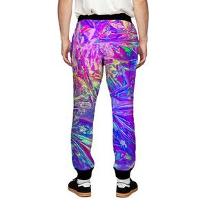 Men's Gradient Green Black Sweatpants <b>Elastic</b> <b>Waist</b> Sublimation Print Casual Joggers Lightweight Polyester Summer Wear1 - Product Image 5