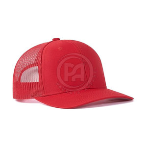 Nouvelle Casquette Trucker Unisexe Personnalisée en Toile Respirante à Séchage Rapide, 6 Panneaux, Couleur Orange, Haute Qualité, Été 2026 - Product Image 3