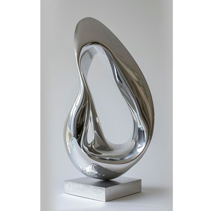 Escultura de Aluminio, Pieza de Arte Decorativa de Lujo para Decoración de Interiores de Hoteles, Oficinas y Residencias de Primera Clase - Product Image 1