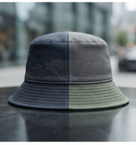 Chapeau Bob de Pêcheur Solide Brodé en Toile Color Block Unisexe Style Urbain Décontracté Printemps-Été Adulte - Product Image 2