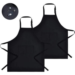 Tabliers de cuisine de haute qualité à prix de gros, imprimés en coton, lin et polyester, disponibles en tailles personnalisées, fourniture OEM pour la maison - Product Image 6