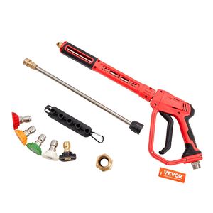 Idropulitrice pistola 4000 PSI prolunga prolunga M22-14mm ingresso 1/4 'pressione tubo di uscita ad alta pressione - Product Image 1