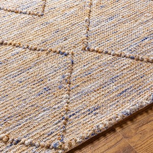 Tapis d'intérieur en jute tressé en coton denim tissé à la main, style moderne, haute qualité, vente directe usine, le plus vendu - Product Image 3