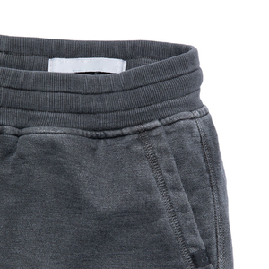 Shorts Bermuda en Coton Uni pour Homme, Taille Élastiquée avec Cordon de Serrage, Coupe Décontractée, Taille Moyenne avec Poches, Tissu Tricoté Respirant en Polaire - Product Image 5