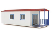Maison conteneur à structure légère en acier, design moderne, respirante, modulaire, à assemblage rapide, garantie 5 ans pour supermarché et hôtel