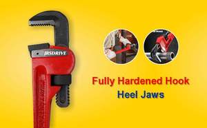 Heavy Duty Adjustable Pipe Wrench Plumbing <b>Tool</b> for Pipe Grip Industrial Maintenance Repair <b>Hand</b> <b>Tool</b> for Workshop Use - Product Image 6