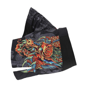 MMA Shorts Men Black Sublimation Print <b>Dragon</b> Design Moisture Wicking Athletic Fit Mixed Martial Arts Wear - Product Image 5