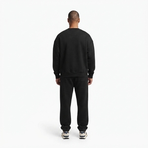 Sudadera Personalizada OEM de 240 g/m², 100% Algodón Jersey, Transpirable, con Hombros Caídos, Cuello Redondo, Estilo Vintage, Talla Grande para Hombre - Product Image 2