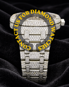 Reloj de Diamantes Moissanite de Alta Calidad para Parejas, Conjunto de Relojes de Pulsera de Lujo con Piedras Brillantes, Reloj Unisex Personalizado - Product Image 3